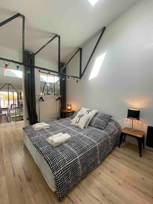 Rare ! Loft Atypique Centre-Ville Parking Jardin 랭스 외부 사진