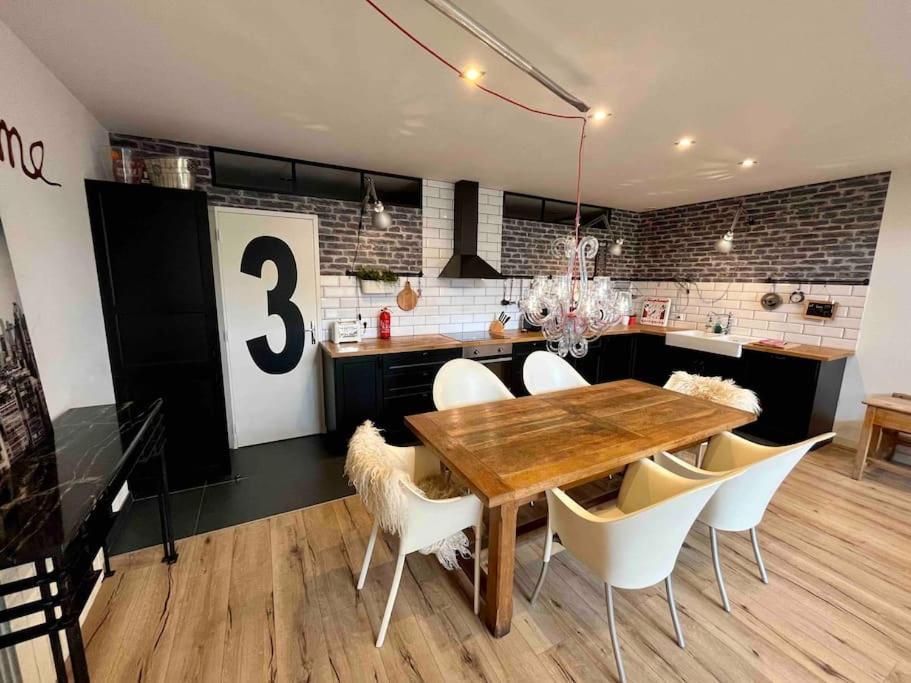 Rare ! Loft Atypique Centre-Ville Parking Jardin 랭스 외부 사진