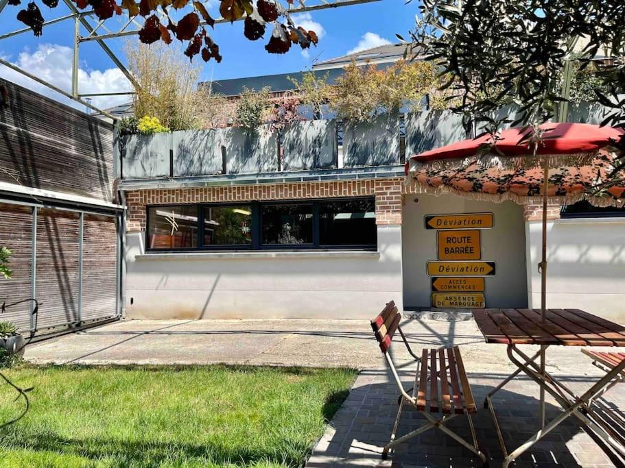 Rare ! Loft Atypique Centre-Ville Parking Jardin 랭스 외부 사진