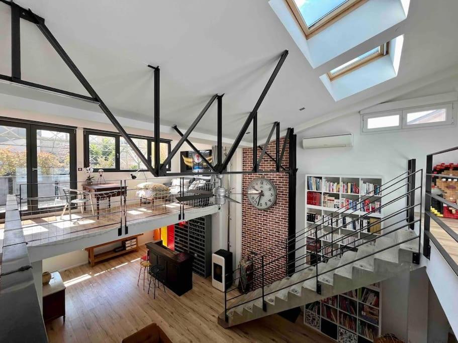 Rare ! Loft Atypique Centre-Ville Parking Jardin 랭스 외부 사진