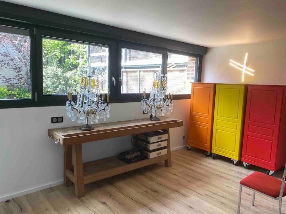 Rare ! Loft Atypique Centre-Ville Parking Jardin 랭스 외부 사진