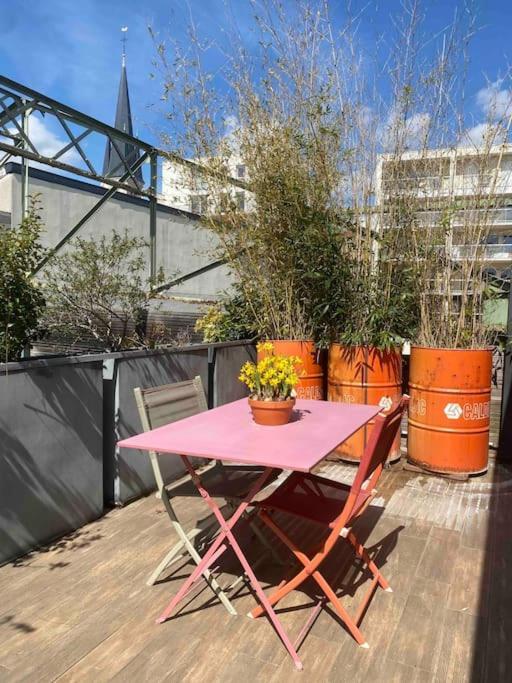 Rare ! Loft Atypique Centre-Ville Parking Jardin 랭스 외부 사진