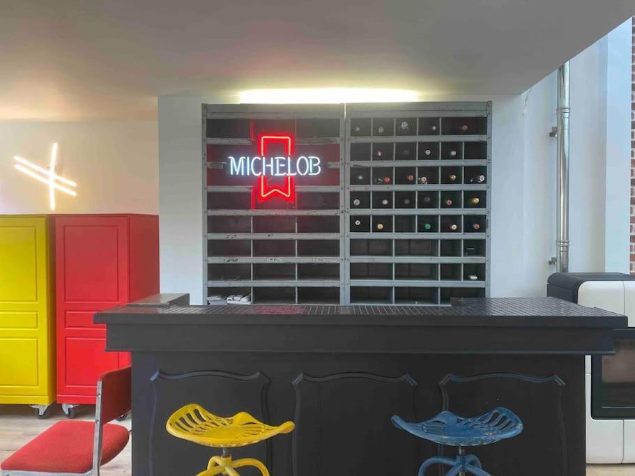 Rare ! Loft Atypique Centre-Ville Parking Jardin 랭스 외부 사진
