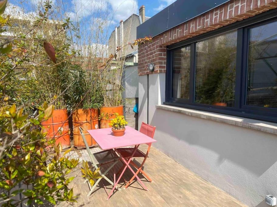 Rare ! Loft Atypique Centre-Ville Parking Jardin 랭스 외부 사진