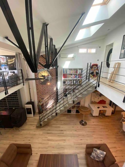 Rare ! Loft Atypique Centre-Ville Parking Jardin 랭스 외부 사진