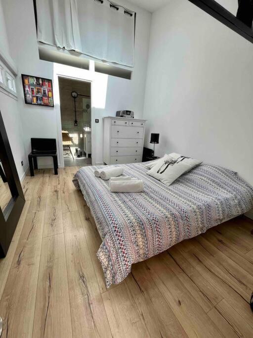 Rare ! Loft Atypique Centre-Ville Parking Jardin 랭스 외부 사진
