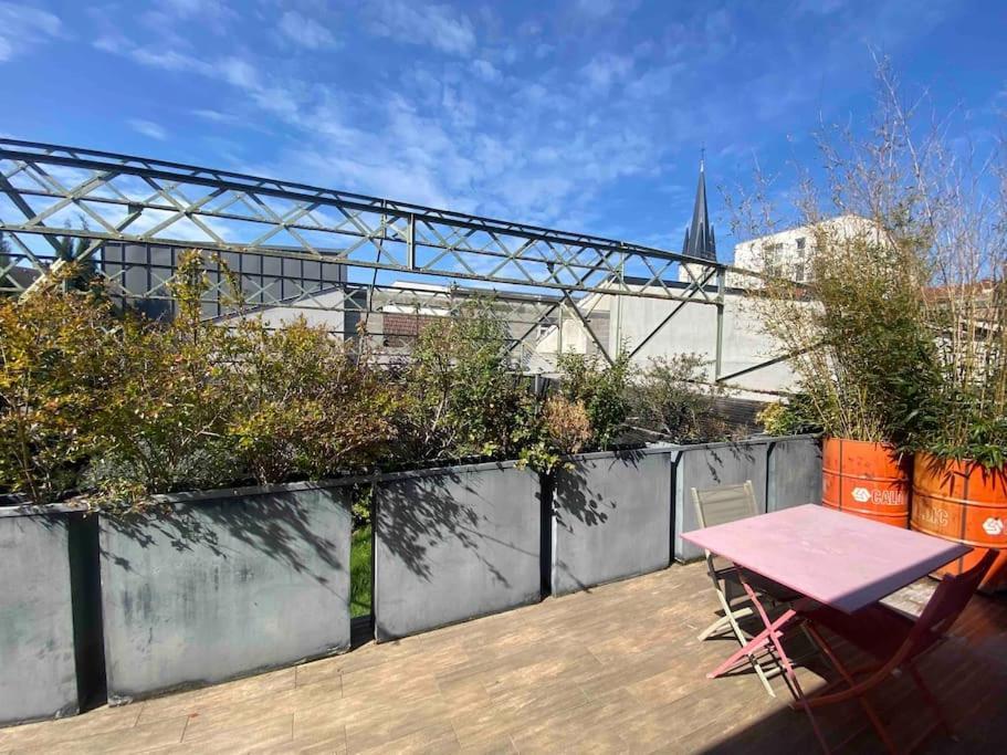 Rare ! Loft Atypique Centre-Ville Parking Jardin 랭스 외부 사진