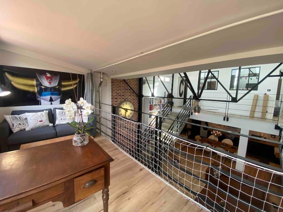 Rare ! Loft Atypique Centre-Ville Parking Jardin 랭스 외부 사진
