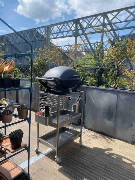 Rare ! Loft Atypique Centre-Ville Parking Jardin 랭스 외부 사진