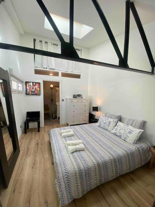 Rare ! Loft Atypique Centre-Ville Parking Jardin 랭스 외부 사진