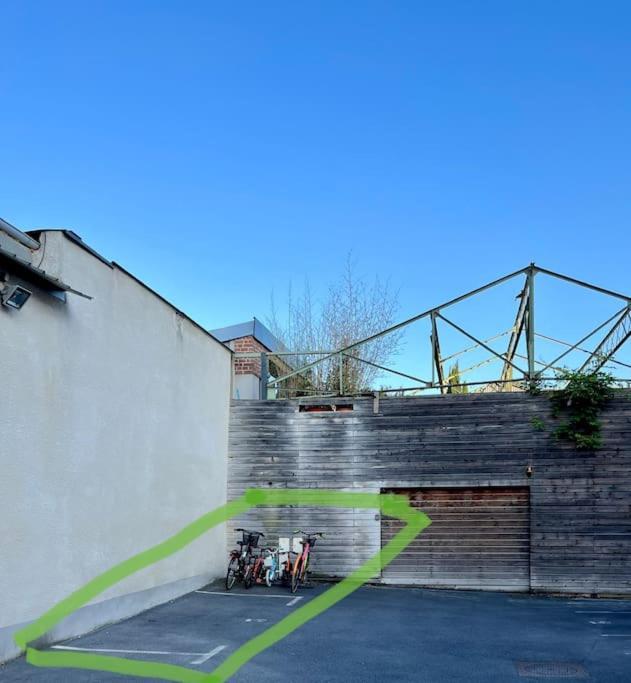 Rare ! Loft Atypique Centre-Ville Parking Jardin 랭스 외부 사진